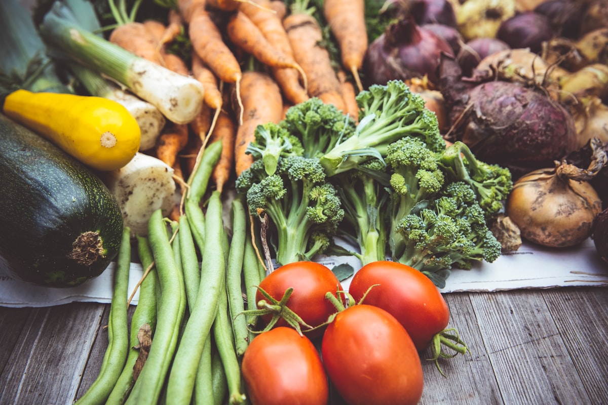 Fruits et légumes colorés bénéfiques pour la santé